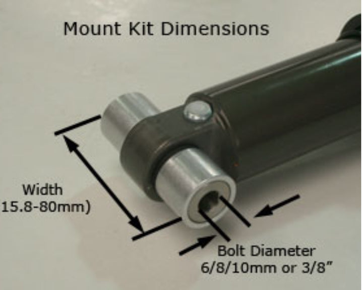 Mounting Hardware (Single Eyelet)